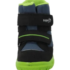 Kinder Superfit Lauflernschuhe<HUSKY1 006045 M, Lauflernschuhe, Kinder, SCHWARZ/HELLGRÜN