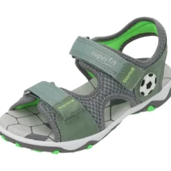 Kinder Superfit Sandaletten<MIKE 3.0 09466, Sandaletten, Kinder, HELLGRÜN/HELLGRAU