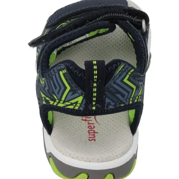 Kinder Superfit Sandaletten<MIKE 3.0 09470, Sandaletten, Kinder, BLAU/HELLGRÜN
