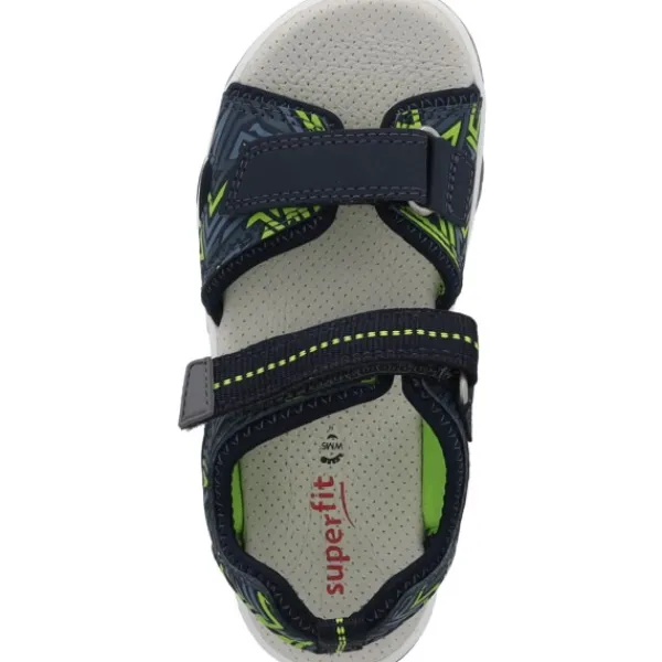 Kinder Superfit Sandaletten<MIKE 3.0 09470, Sandaletten, Kinder, BLAU/HELLGRÜN