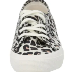Damen Superga Klassische- & Business Schuhe<2750 AGG S4121SW, Schnürschuhe, Damen, white avorio lt. beige