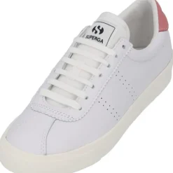 Damen Superga Sneakers<2843 Club S S7126CW, Sneakers Low, Damen, white pink favorio