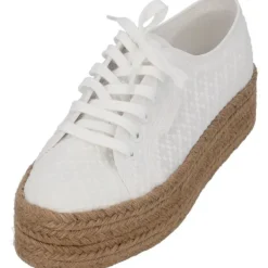 Damen Superga Klassische- & Business Schuhe<2790 Cotropew S3126PW, Schnürschuhe, Damen, Weiß