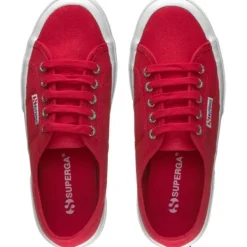 Damen Superga Sneakers<2750 Cotu Classic S000010, Sneakers Low, Damen, Rot (Red White)