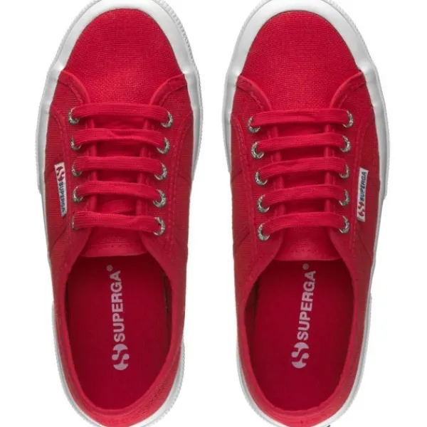 Damen Superga Sneakers<2750 Cotu Classic S000010, Sneakers Low, Damen, Rot (Red White)