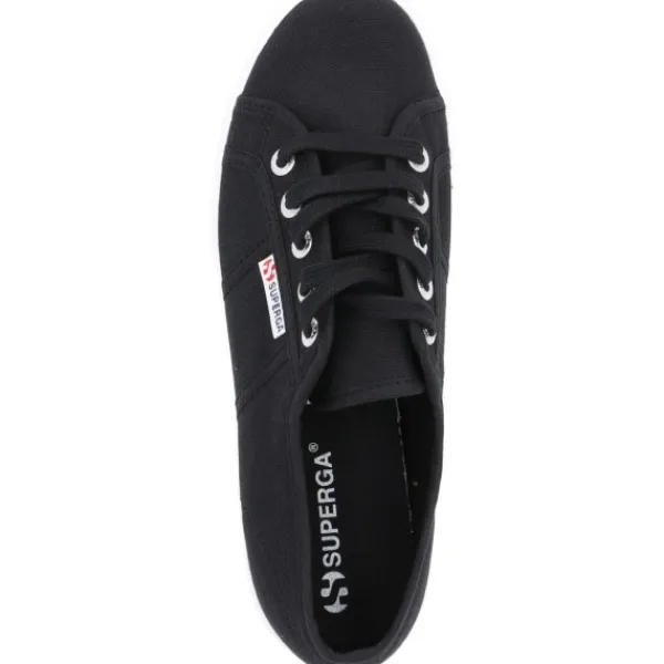 Damen Superga Sneakers<2950 Cotu S003IG0, Sneakers Low, Damen, Blau (Dunkelblau)