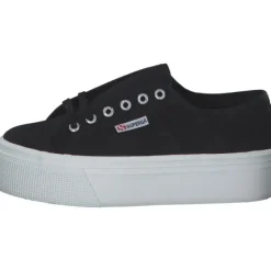 Damen Superga Sneakers<2790 Cotw Linea Up And Down S9111LW, Sneakers Low, Damen, black white