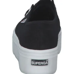 Damen Superga Sneakers<2790 Cotw Linea Up And Down S9111LW, Sneakers Low, Damen, black white