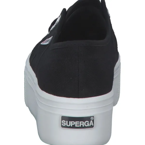 Damen Superga Sneakers<2790 Cotw Linea Up And Down S9111LW, Sneakers Low, Damen, black white