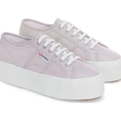 Damen Superga Klassische- & Business Schuhe<2790 Lame S61174W, Schnürschuhe, Damen, pink ish iridesscent