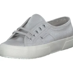 Damen Superga Klassische- & Business Schuhe<2750 Lame S8124ZW, Schnürschuhe, Damen, grey silver-favorio