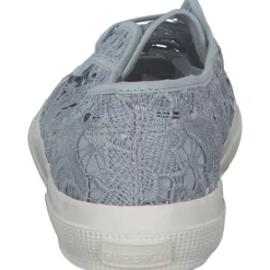 Damen Superga Sneakers<2750 Macrame S81219W, Sneakers Low, Damen, grey lilla avorio