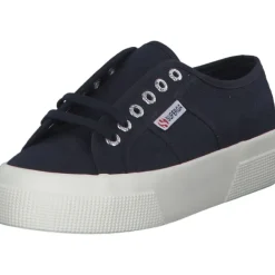 Damen Superga Klassische- & Business Schuhe<2740 Platform S21384W, Schnürschuhe, Damen, navy favorio