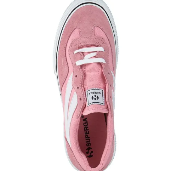 Damen Superga Klassische- & Business Schuhe<3041 Revolly Colorblock S1151MW, Schnürschuhe, Damen, pink white