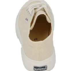 Damen Superga Sneakers<2630 Stripe S00GRT0, Sneakers Low, Damen, beige lt eggshell