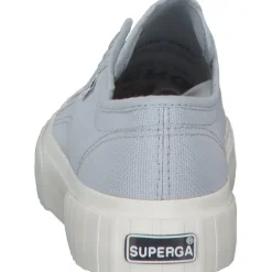 Damen Superga Sneakers<2630 Stripe S00GRT0, Sneakers Low, Damen, grey lilla favorio