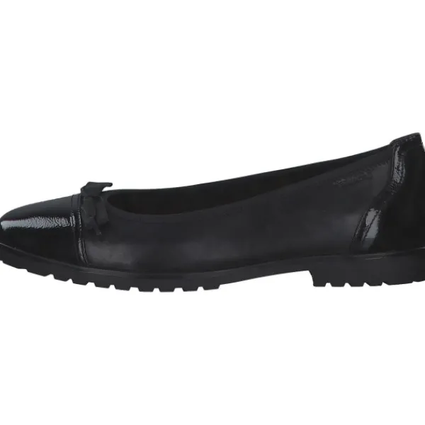 Damen Tamaris Ballerinas<1-22126-43/001, Ballerinas, Damen, Schwarz