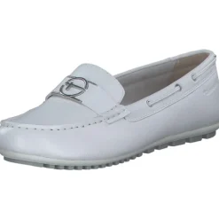 Damen Tamaris Slipper<24630, Mokassins, Damen, WHITE