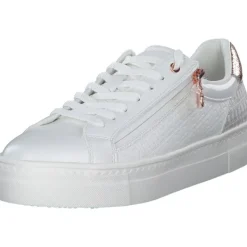 Damen Tamaris Klassische- & Business Schuhe<23313, Schnürschuhe, Damen, Weiß