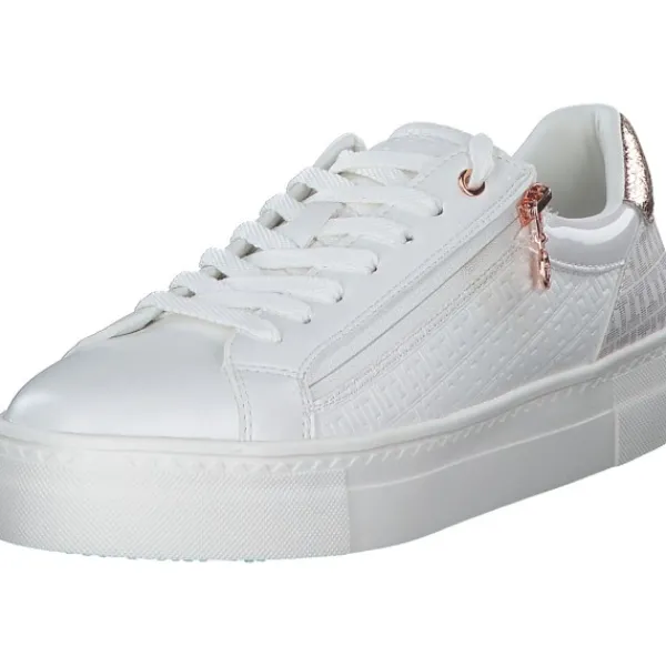 Damen Tamaris Klassische- & Business Schuhe<23313, Schnürschuhe, Damen, Weiß