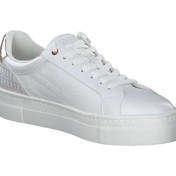 Damen Tamaris Klassische- & Business Schuhe<23313, Schnürschuhe, Damen, Weiß