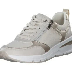 Damen Tamaris Klassische- & Business Schuhe<1-23721-42/430, Schnürschuhe, Damen, IVORY COMB