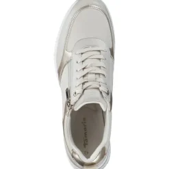 Damen Tamaris Klassische- & Business Schuhe<1-23721-42/430, Schnürschuhe, Damen, IVORY COMB
