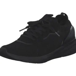 Damen Tamaris Klassische- & Business Schuhe<1-23714-42/007, Schnürschuhe, Damen, Schwarz