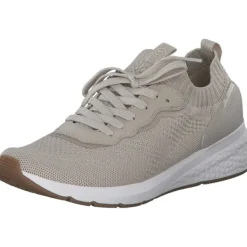 Damen Tamaris Klassische- & Business Schuhe<1-23714-42/498, Schnürschuhe, Damen, Beige (Ivory)