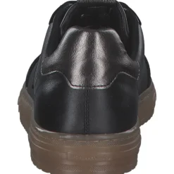 Damen Tamaris Klassische- & Business Schuhe<23788, Schnürschuhe, Damen, BLACK LEATHER