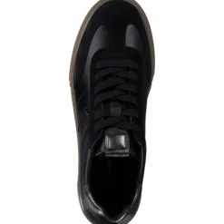 Damen Tamaris Klassische- & Business Schuhe<23788, Schnürschuhe, Damen, BLACK LEATHER