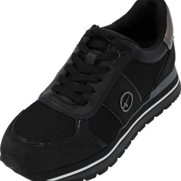 Damen Tamaris Klassische- & Business Schuhe<1-23727-42/098, Schnürschuhe, Damen, BLACK COMB