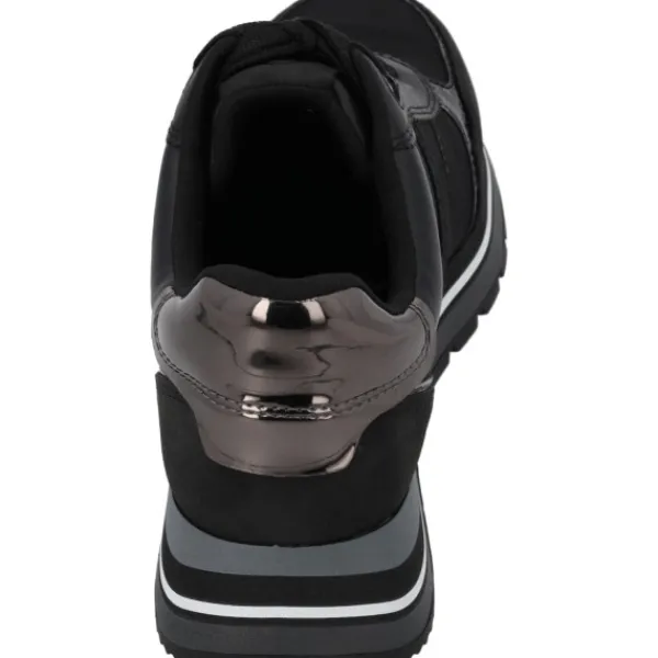 Damen Tamaris Klassische- & Business Schuhe<1-23727-42/098, Schnürschuhe, Damen, BLACK COMB