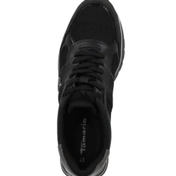 Damen Tamaris Klassische- & Business Schuhe<1-23727-42/098, Schnürschuhe, Damen, BLACK COMB