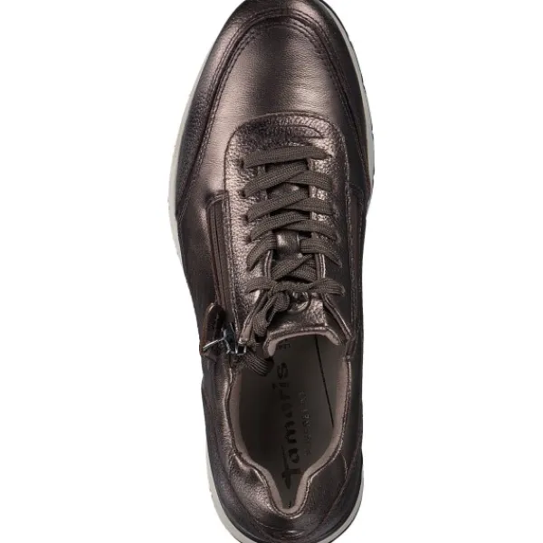 Damen Tamaris Klassische- & Business Schuhe<1-23765-43/900, Schnürschuhe, Damen, BRONCE