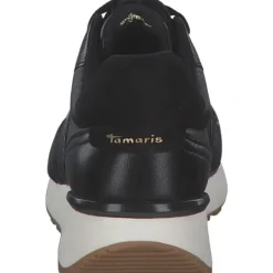 Damen Tamaris Klassische- & Business Schuhe<1-23740-43/003, Schnürschuhe, Damen, Schwarz