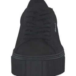 Damen Tamaris Klassische- & Business Schuhe<1-23738-41/007, Schnürschuhe, Damen, BLACK UNI