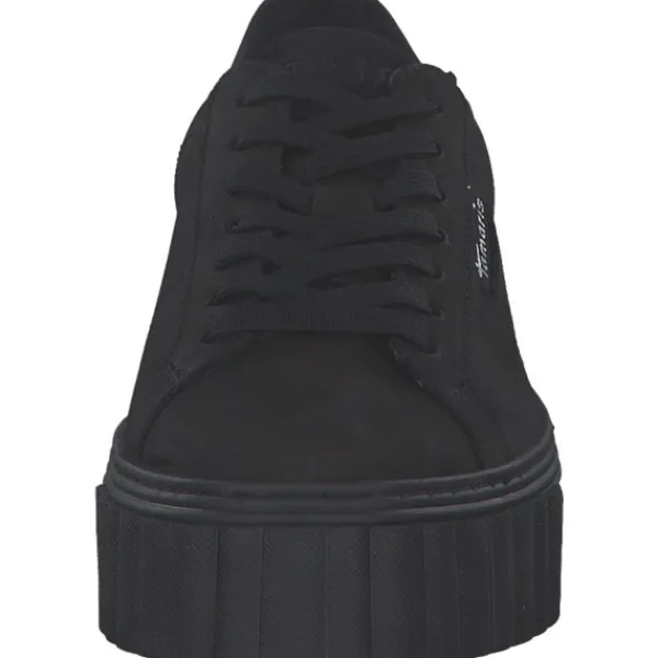 Damen Tamaris Klassische- & Business Schuhe<1-23738-41/007, Schnürschuhe, Damen, BLACK UNI