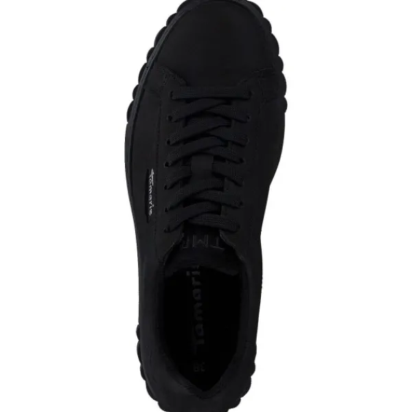 Damen Tamaris Klassische- & Business Schuhe<1-23738-41/007, Schnürschuhe, Damen, BLACK UNI