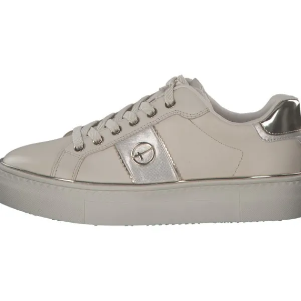 Damen Tamaris Klassische- & Business Schuhe<23724, Schnürschuhe, Damen, IVORY