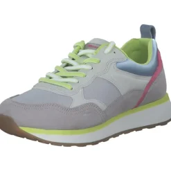 Damen Tamaris Klassische- & Business Schuhe<23741, Schnürschuhe, Damen, LT.GREY COMB