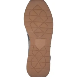 Damen Tamaris Klassische- & Business Schuhe<23732, Schnürschuhe, Damen, WHITE/LT.GOLD