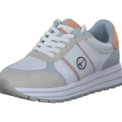 Damen Tamaris Klassische- & Business Schuhe<23727, Schnürschuhe, Damen, LIGHT BLUE COMB