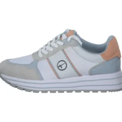 Damen Tamaris Klassische- & Business Schuhe<23727, Schnürschuhe, Damen, LIGHT BLUE COMB