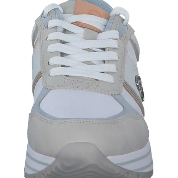 Damen Tamaris Klassische- & Business Schuhe<23727, Schnürschuhe, Damen, LIGHT BLUE COMB