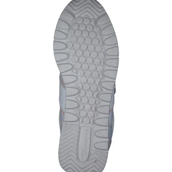 Damen Tamaris Klassische- & Business Schuhe<23727, Schnürschuhe, Damen, LIGHT BLUE COMB