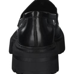 Damen Tamaris Klassische- & Business Schuhe<24709, Schnürschuhe, Damen, Schwarz