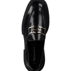 Damen Tamaris Klassische- & Business Schuhe<24709, Schnürschuhe, Damen, Schwarz