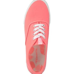 Damen Tamaris Klassische- & Business Schuhe<23604, Schnürschuhe, Damen, BLOOD ORANGE