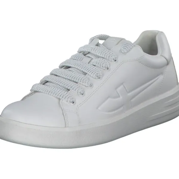 Damen Tamaris Klassische- & Business Schuhe<23850, Schnürschuhe, Damen, WHITE UNI